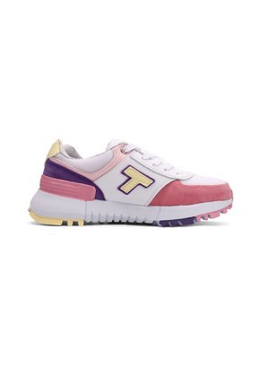 Tenis Sneakers Dama Blanco-Lila Tellenzi 3001