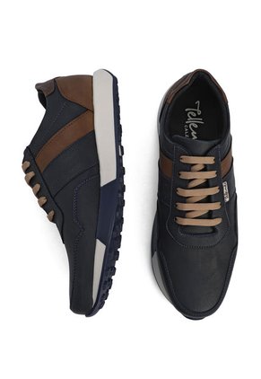 Tenis Hombre Azul*Caramelo Tellenzi 2823