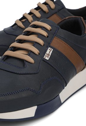 Tenis Hombre Azul*Caramelo Tellenzi 2823