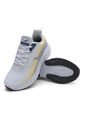 Tenis Running Hombre Blanco-Amarillo Tellenzi H-012 de Tellenzi