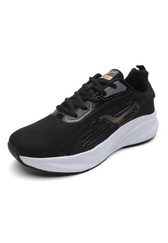 Tenis Running Hombre Negro Tellenzi H-012 Tellenzi