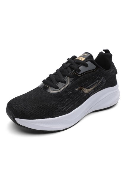 Tenis Running Hombre Negro Tellenzi H-012