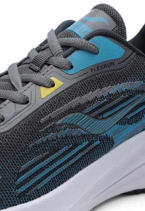 Tenis Running Hombre Azul-Gris  Tellenzi H-012