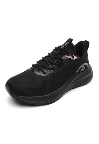 Tenis Running Mujer Negro Tellenzi D-165 Tellenzi