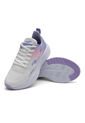 Tenis Running Mujer Blanco-Lila Tellenzi D-053 de Tellenzi