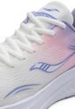 Tenis Running Mujer Blanco-Lila Tellenzi D-053 de Tellenzi