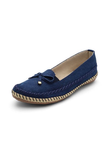 Zapato Dama Azul Tellenzi 9324
