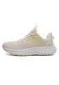 Tenis Running Mujer Beige-Amarillo Tellenzi D-051 de Tellenzi