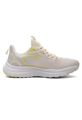 Tenis Running Mujer Beige-Amarillo Tellenzi D-051