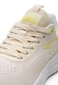 Tenis Running Mujer Beige-Amarillo Tellenzi D-051 de Tellenzi