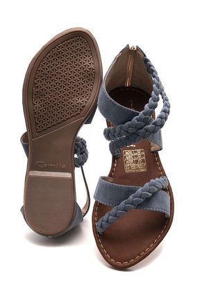 Sandalia Dama Tellenzi Azul 1906