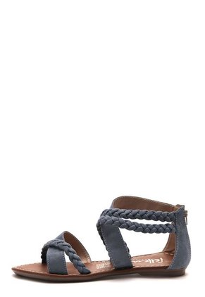 Sandalia Dama Tellenzi Azul 1906