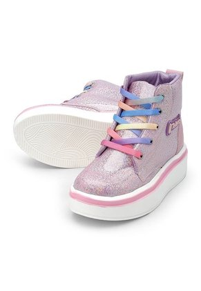 Tenis Infantil Rosado-Plata Tellenzi 5019J