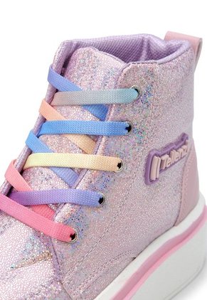 Tenis Infantil Rosado-Plata Tellenzi 5019J