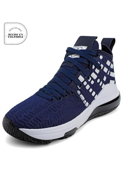 Tenis Hombre Azul Tellenzi 1443