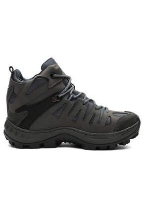 Bota Outdoor Hombre Gris-Azul Tellenzi 2673