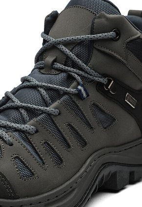 Bota Outdoor Hombre Gris-Azul Tellenzi 2673