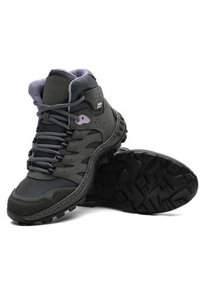 Bota Outdoor Mujer Gris-Lila Tellenzi 2500