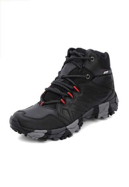 Bota Hombre Outdoor Negro Tellenzi 1264