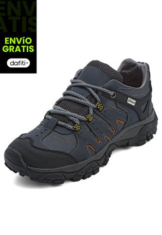 Zapato Hombre Outdoor Azul Tellenzi 196 Tellenzi