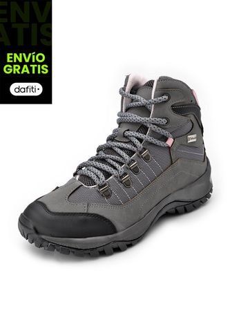 Bota Dama Outdoor Gris-Rosa Tellenzi 1475 Tellenzi