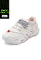 Tenis Sneakers Dama Crema Tellenzi D607 de Tellenzi