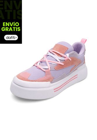 Tenis Dama Lila-Rosado Tellenzi 889 Tellenzi