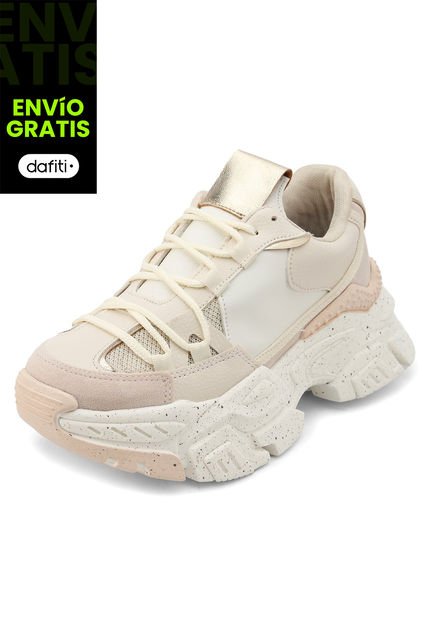 Tenis Dama Beige Tellenzi 2050