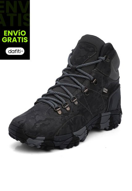 Bota Hombre Outdoor Negro Tellenzi 11200