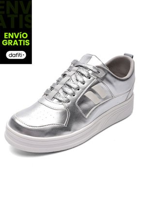 Tenis Mujer Plata Tellenzi Nova