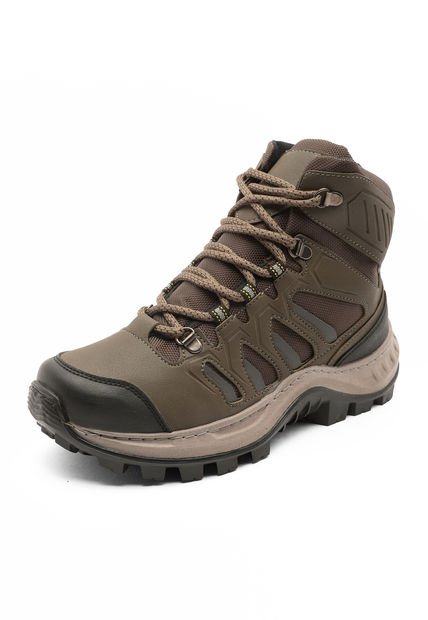 Bota Outdoor Hombre Verde Tellenzi 8-1180