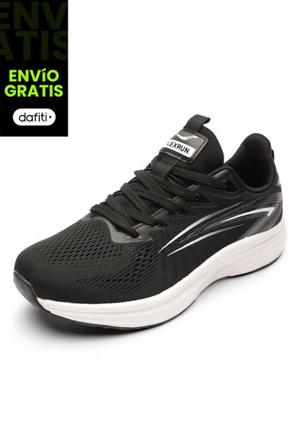 Tenis Running Hombre Negro Tellenzi H-032