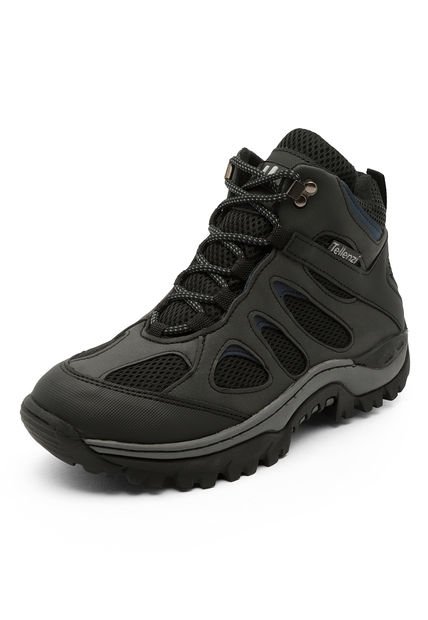 Bota Outdoor Hombre Negro Tellenzi 9-100