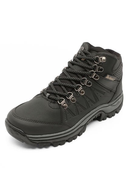 Bota Outdoor Hombre Negro Tellenzi 7-230