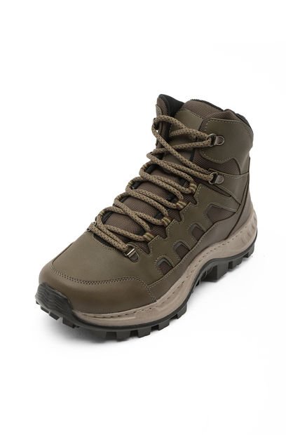 Bota Outdoor Hombre Verde Tellenzi 8-1213.