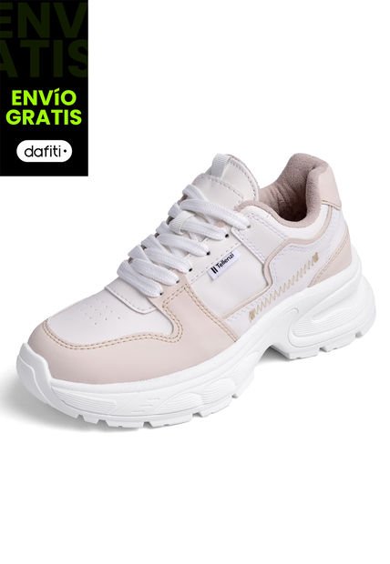 Tenis Dama Beige Tellenzi 652