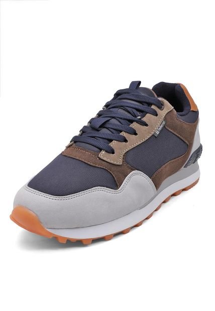 Tenis Hombre Gris-Azul Tellenzi 606