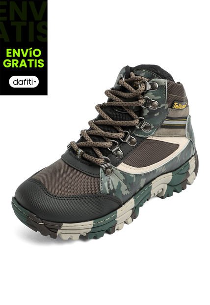 Bota Outdoor Hombre Militar Tellenzi 7-220