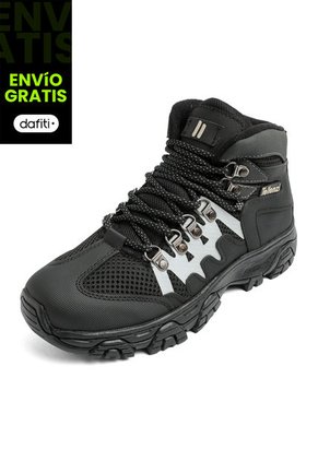 Bota Outdoor Hombre Negro Tellenzi 7-224
