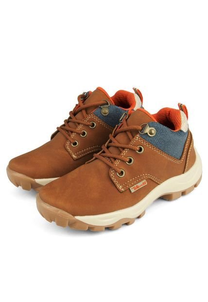 Imagen de Bota Casual Infantil Miel*Azul Tellenzi por Tellenzi