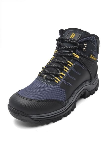 Bota Hombre Outdoor Azul Tellenzi 7-144