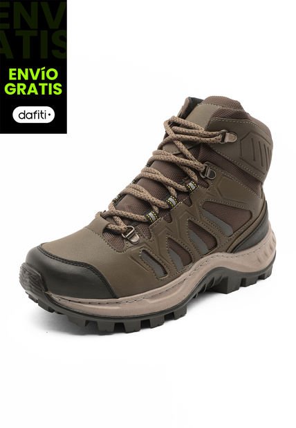 Bota Outdoor Hombre Verde Tellenzi 8-1180