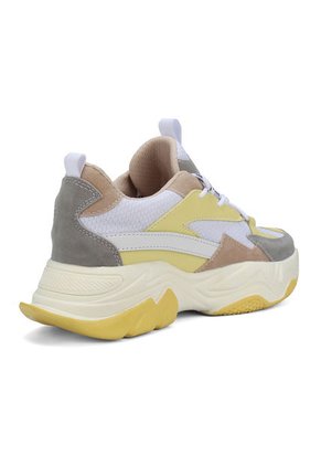 Tenis Sneakers Dama Blanco*Amarillo Tellenzi 889