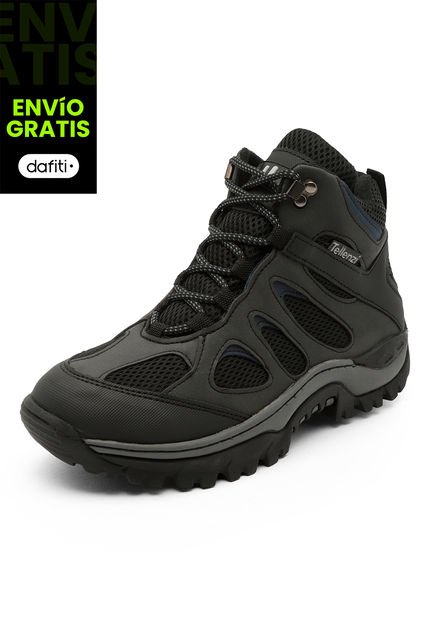 Bota Outdoor Hombre Negro Tellenzi 9-100