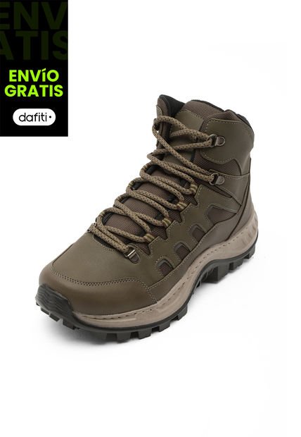 Bota Outdoor Hombre Verde Tellenzi 8-1213.