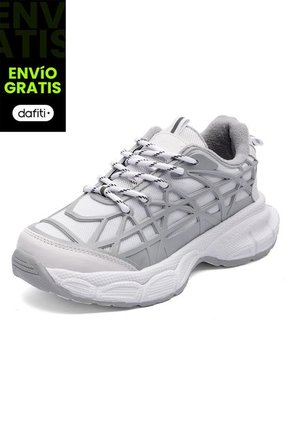 Tenis Mujer Blanco-Plata Tellenzi Baruc