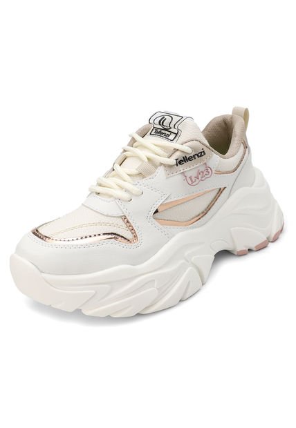 Tenis Dama Crema Tellenzi 118