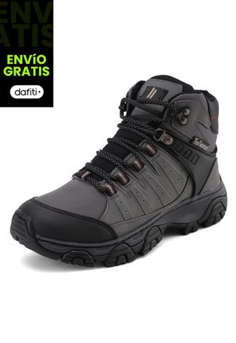 Bota Hombre Outdoor Gris-Negro Tellenzi 7-212 Tellenzi
