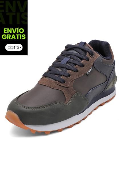 Tenis Hombre Verde Tellenzi 606