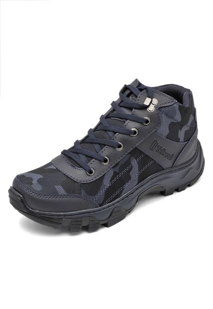 Bota Hombre Outdoor Azul Tellenzi 085